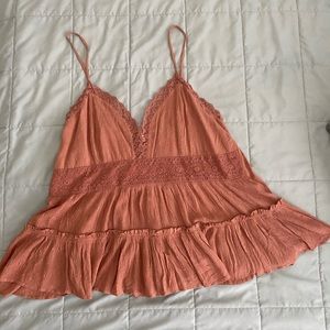 American Eagle lace tank XL NWT